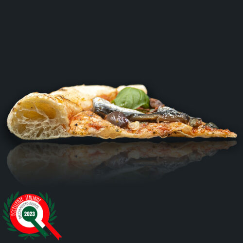 Immagine Spicchio napoletana pizza contemporanea